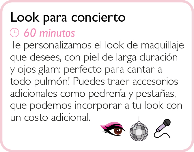Look para concierto