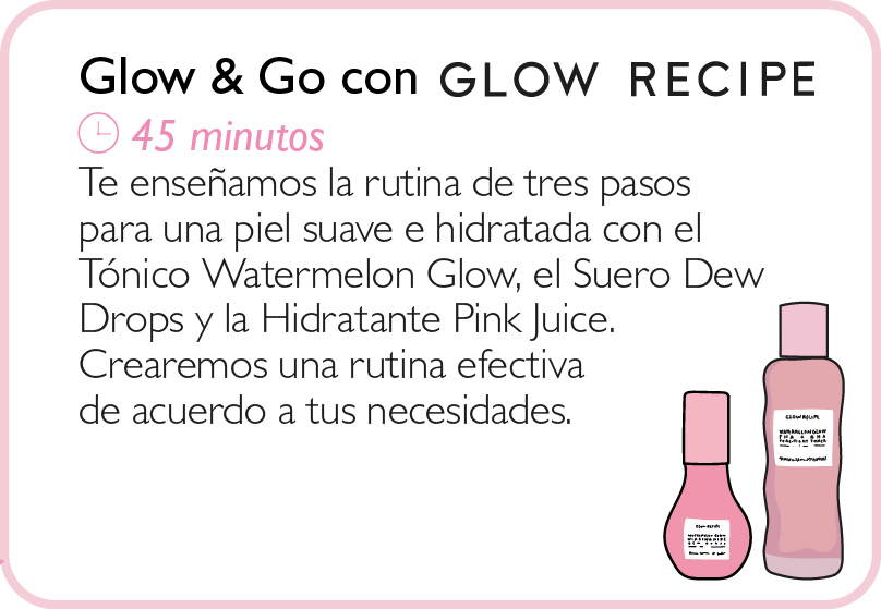 Glow & Go con Glow Recipe